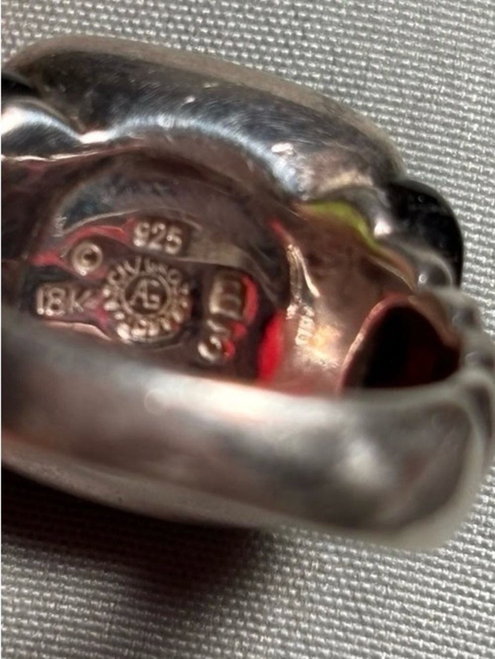 ASCH GROSSBART RING SIZE 6 - Picture 2 of 5